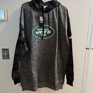 NWT JETS Ply Fleece Hoodie